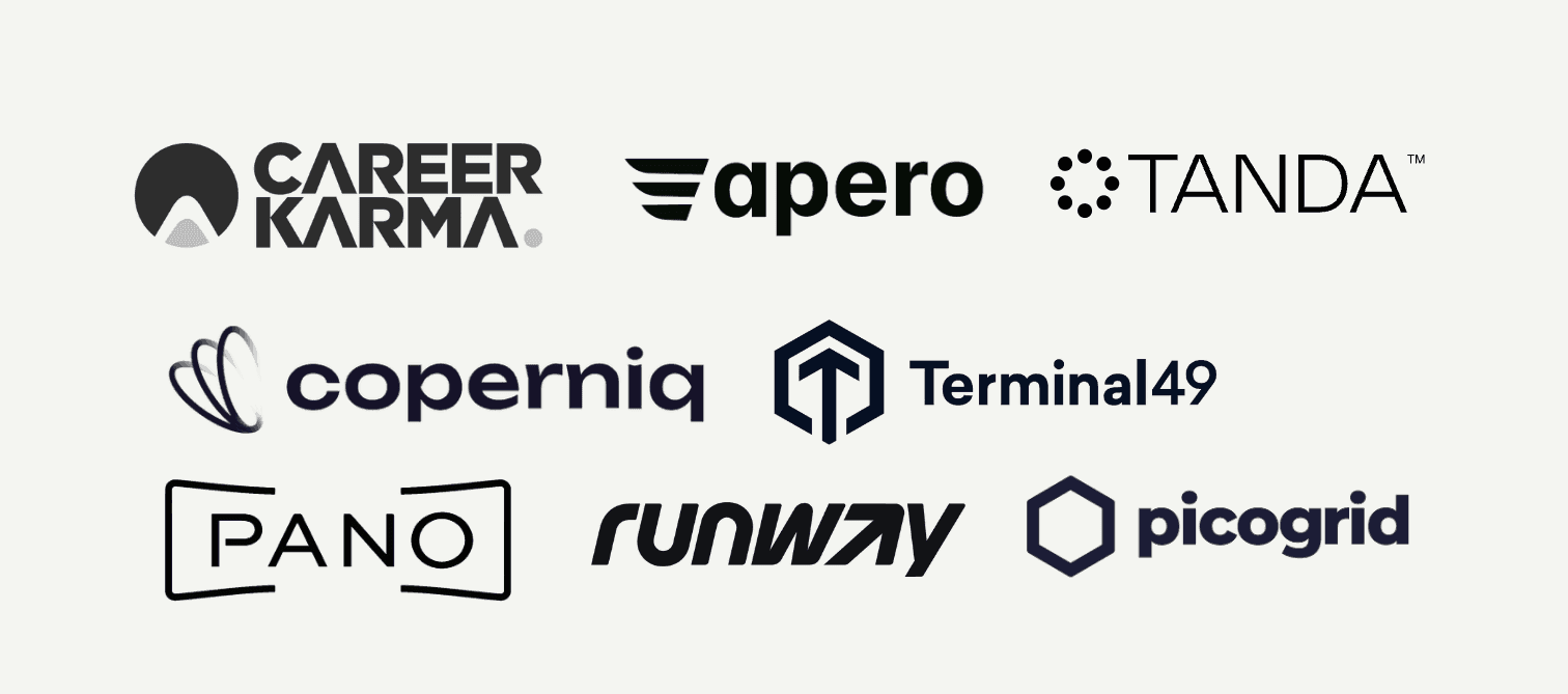 Participating Startups Include